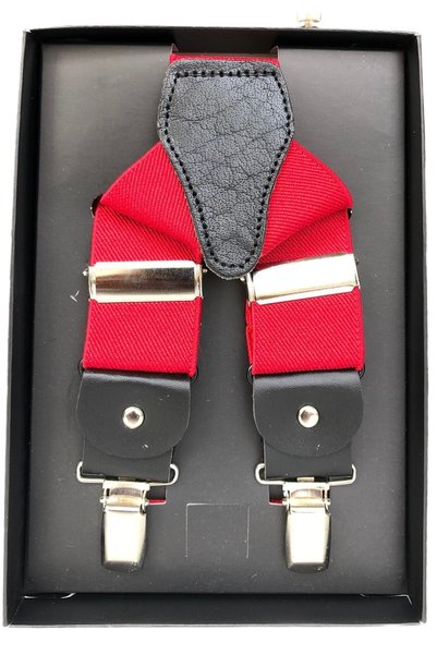 Yage Red 3.5 Cm Straight Trouser Hanger