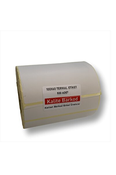 Kalite Barkod ملصق حراري 100x60| لفة تسمية الباركود