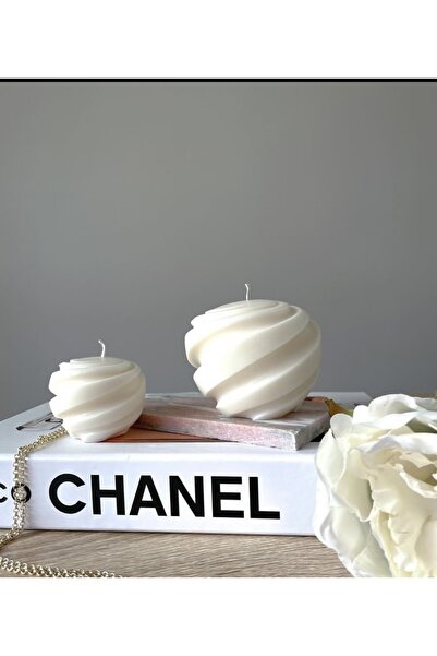 ersustore Büyük Küçük Helezon Kokulu Mum