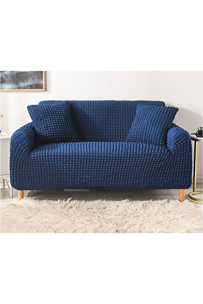 elgeyar أريكة كرسي بذراعين، غطاء سرير أريكة، قطن قابل للتمدد، 3 مقاعد