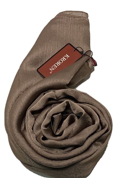 KROREN Single Layer Janjan Shawl 75*190 Latte