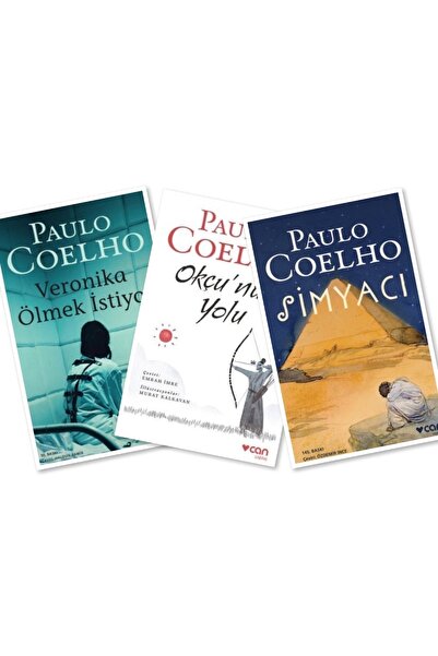 CAN Veronika Ölmek Istiyor - Okçu'nun Yolu - Simyacı, Paulo Coelho 3 Kitap