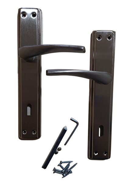 MİRAY مجموعة مقبض باب الغرفة من نوع برافو (أمامي وخلفي)