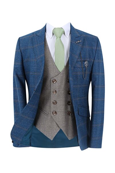 SIRRI Jachetă pentru băiat, vestă, pantaloni, costum din 3 piese