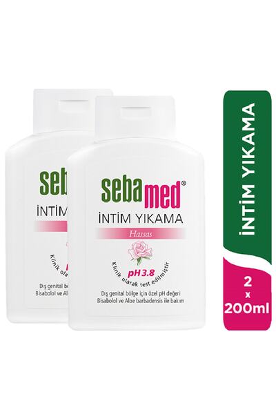 Sebamed Intim Likit  Genital Bölge Temizleyici 200 ml x 2  Lwssetintim