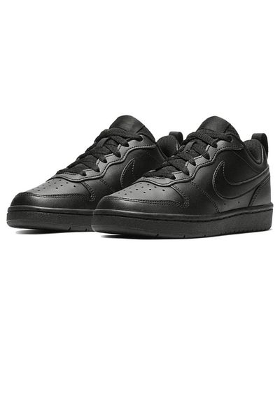 Nike Court Borough Low 2 (gs) Unisex Black Casual Shoes Bq5448-001