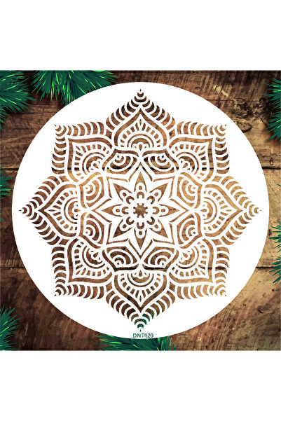 STENCİLTASARIM Stencil Tasarım Dnt020- Dekoratif Duvar, Fayans Ve Eşya Boyama...