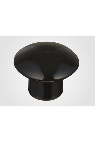 ARON Mother of Pearl Button Handle Glossy Black Kids Room Drawer Furniture Cabinet Handle (20 PCS)