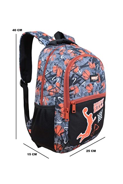 Kidessa 1269 Anatomik Sırt Yapılı Unisex Ilkokul Çantası