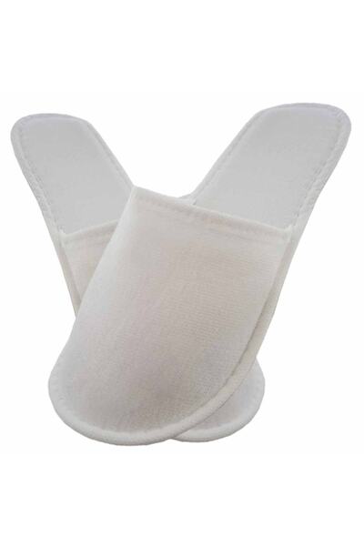 PRİVATE 600 Double Single Layer Towels White Hotel Slippers Disposable Disposable