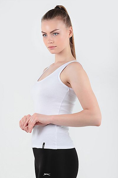 Slazenger Pressure Damen T-Shirt Weiß