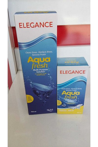 Elegance محلول عدسات 360 مل + 60 مل