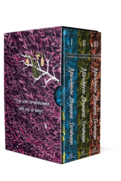 Ephesus Yayınları Mürekkebe Boyanan Sardunya Kutulu Ciltsiz 3 Kitap Set