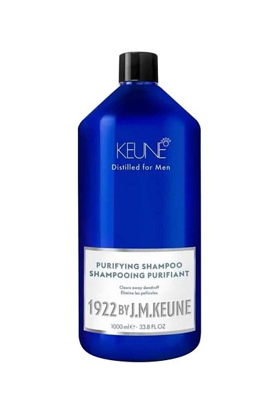 Keune J.M.Purifying Shampoo - Man 1922, Prevents Dandruff Flaking, 1000 ml