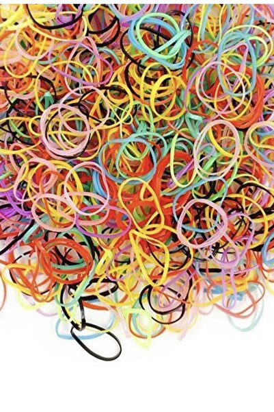 MAKSESUAR 1000 de cauciucuri colorate pentru împletirea părului