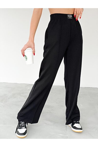 Noa Noa Kadın Bol Paça Armalı Pantolon