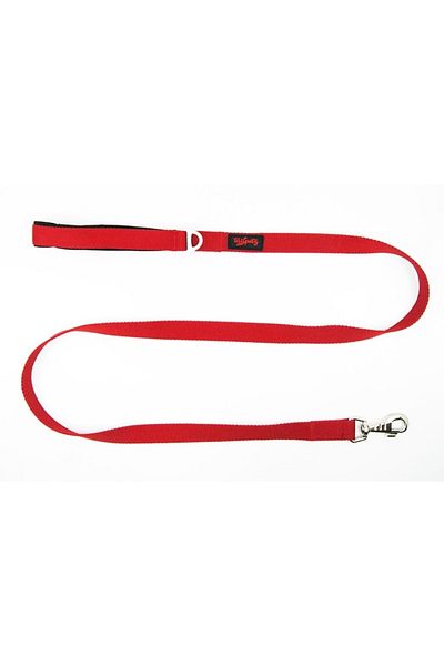 Tailpetz حزام سفر أحمر 140 سم × 2 سم