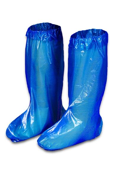 Medicalx Çizme Galoşu Çift Lastik 120 Micron Kalın 250 Adet