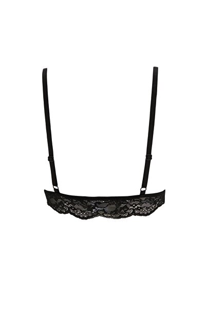 DeFacto Fall In Love Lace Padded Triangle Bralette