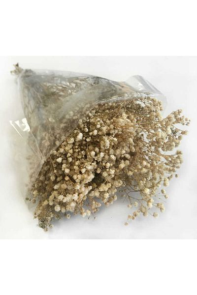 Acar Süs Flower Natural Cipso Natural Color (50 γραμμάρια) Pk:1 Ματσάκι
