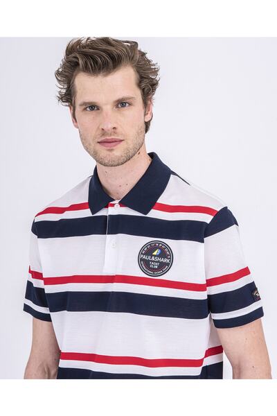 PAUL&SHARK Men's Knitted Poloshirt C.wCotton