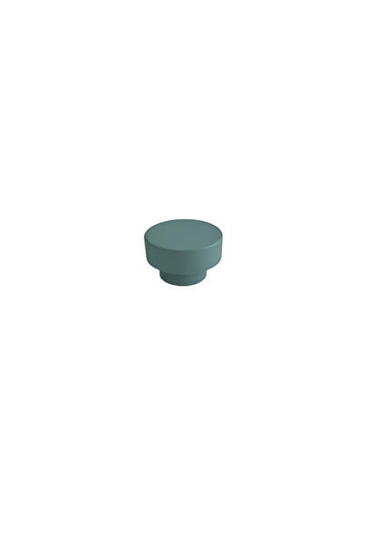 TURUNÇ AKSESUAR Tiny Gray Round Handle - Diameter 4cm Baby Kids Teen Room Han...
