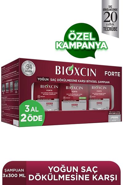 Bioxcin فورت لا يسبب تساقط الشعر - حزمة مميزة
