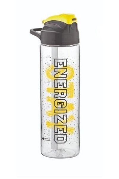 Gıpta Energy Patterned Tritan Flask with Straw 630cc