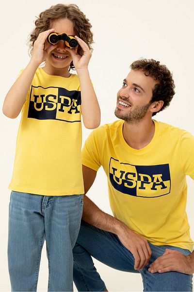U.S. Polo Assn. Yellow Men's T-Shirt