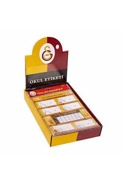Rubenis Galatasaray Okul Etiketi Ders Programlı 4 Lü