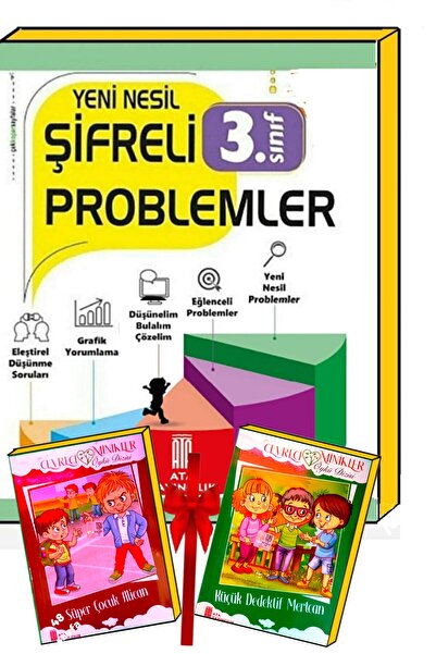 Ata Yayıncılık 3. Sınıf Yeni Nesil Şifreli Problemler