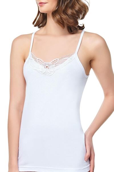 Seher Yıldızı Συσκευασία 6 τεμαχίων Γυναικεία μπλούζα με λουράκια και προκατα...