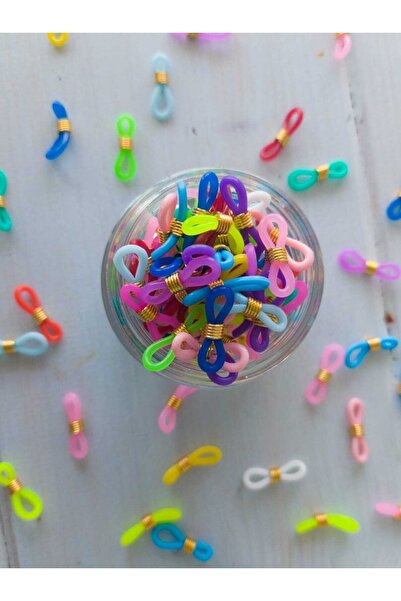 Bonanka Cauciuc pentru ochelari colorați 5 perechi (10 bucăți)