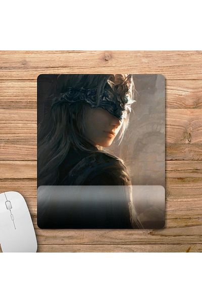 Pixxa نموذج لوحة الماوس الداعمة للمعصم Dark Souls - 5