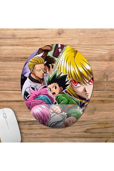 Pixxa موديل لوحة ماوس مدعومة للمعصم من Hunter X Hunter - بيضاوي واحد