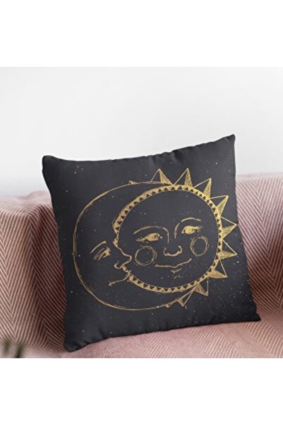 ALAMODECOR Спеціальний дизайн чохла для подушки з принтом і блискавкою (43 см × 43 см)