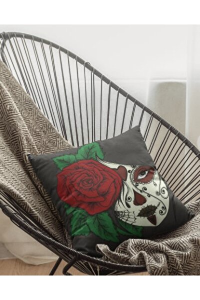 ALAMODECOR Спеціальний дизайн чохла для подушки з принтом і блискавкою (43 см × 43 см)