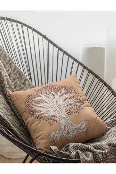 ALAMODECOR Спеціальний дизайн чохла для подушки з принтом і блискавкою (43 см × 43 см)