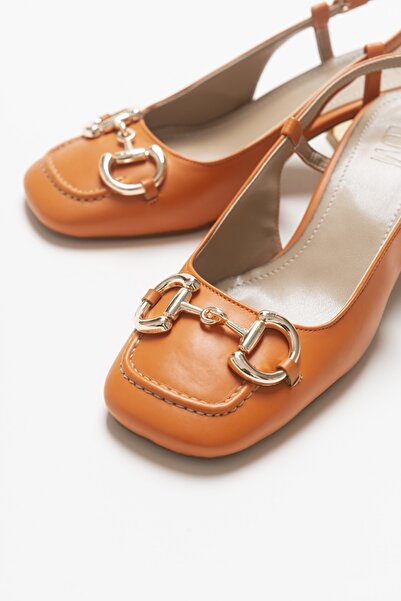 Luvi Karol Orange Women's High Heel Shoes