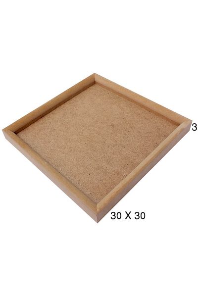 SKY TOPTAN Pa215 Large Square 18mm Slat Panel, Unpainted Mdf Panel