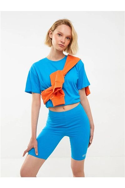 LC Waikiki Colanți damă Lcw casual cu talie elastică imprimați
