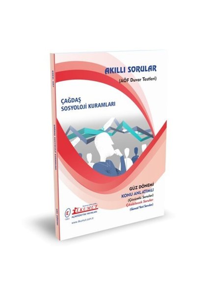 Genel Markalar Aöf İlkumut – Çağdaş Sosyoloji Kuramları – (Konu Anlatımlı - Ç...