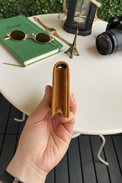 Modica Lima - Genuine Leather Tan Card Holder & Business Card Holder, 15 Card Capacity, High Level Hand Workmanship