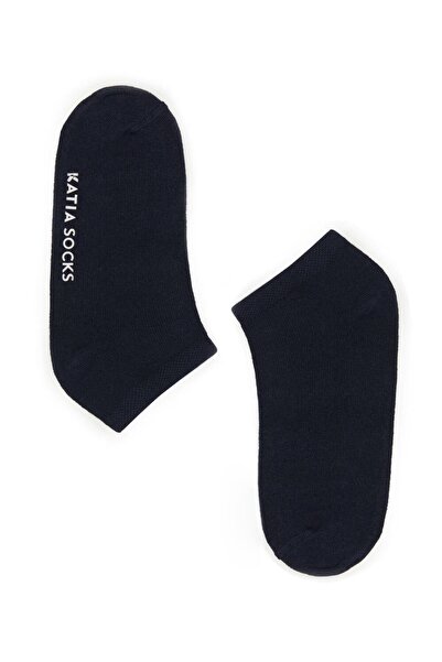 Katia&Bony Run 3-Pece Kids Basic Booties Κάλτσες - Λευκό/σκούρο μπλε/γκρι