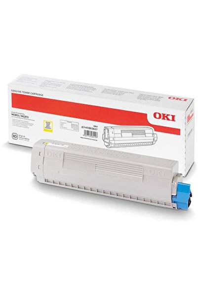 OKI Цветен лазерен тонер 45862837 Жълт (XXL) 7 300 страници