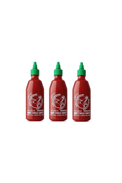 Thaiworld - Uni Eagle Sriracha Sos Uni Eagle 475 Gr X 3 Adet