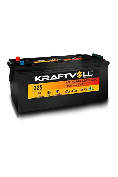 Kraftvoll Akü 18020008 Akü (12V 225 AH)