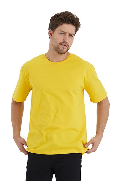 Adams Ανδρικό μπλουζάκι Basic Oversize Crew Neck 100% βαμβακερό κοντομάνικο