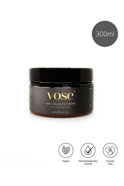 Vose Anti-Cellulite Body Cream Horsehair Brush