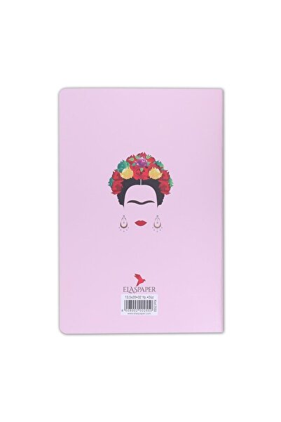 ELAS PAPER Baskılı Ince Kapak Çizgisiz Defter